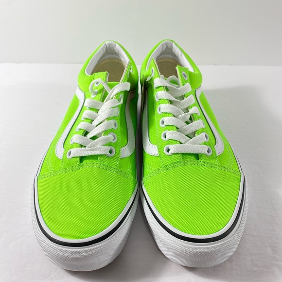 Vans Old Skool Neon Green Gecko Sneakers - Picture 5 of 7